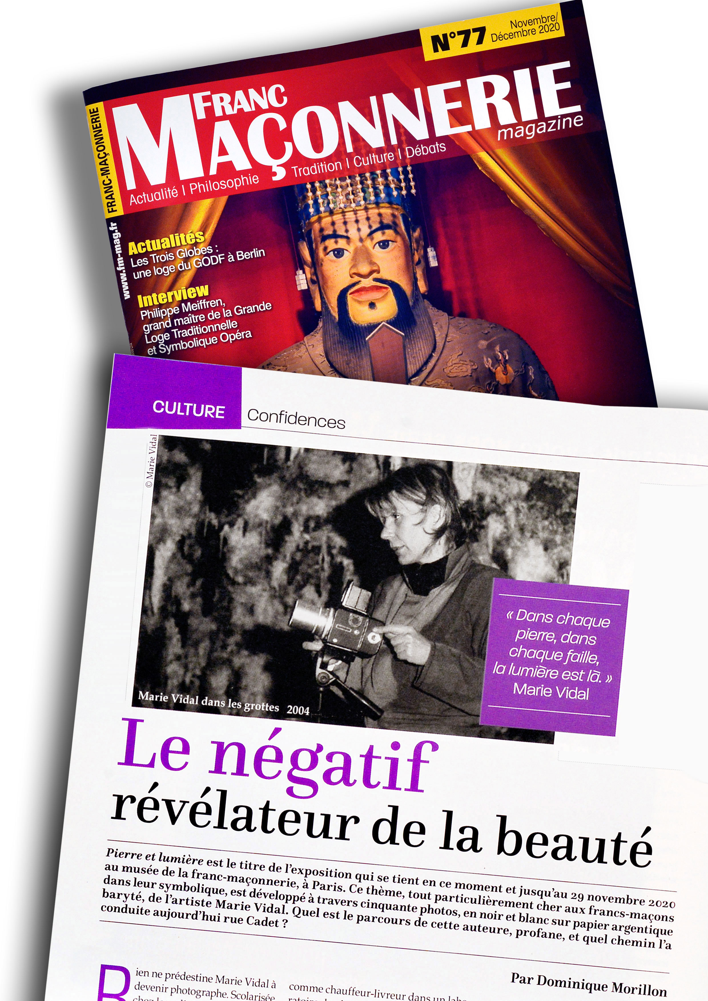 Marie VIDAL - revue franc maconnerie